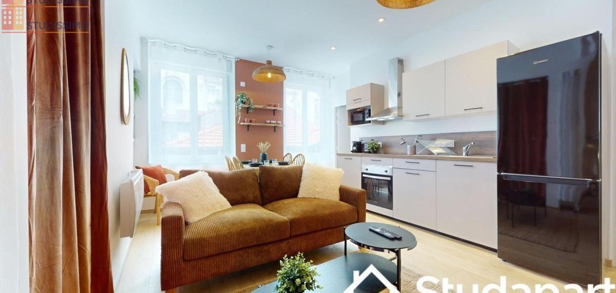 Studio meublé 12m² Saint-Étienne 42000 - Meublé, DPE A - Photo 5