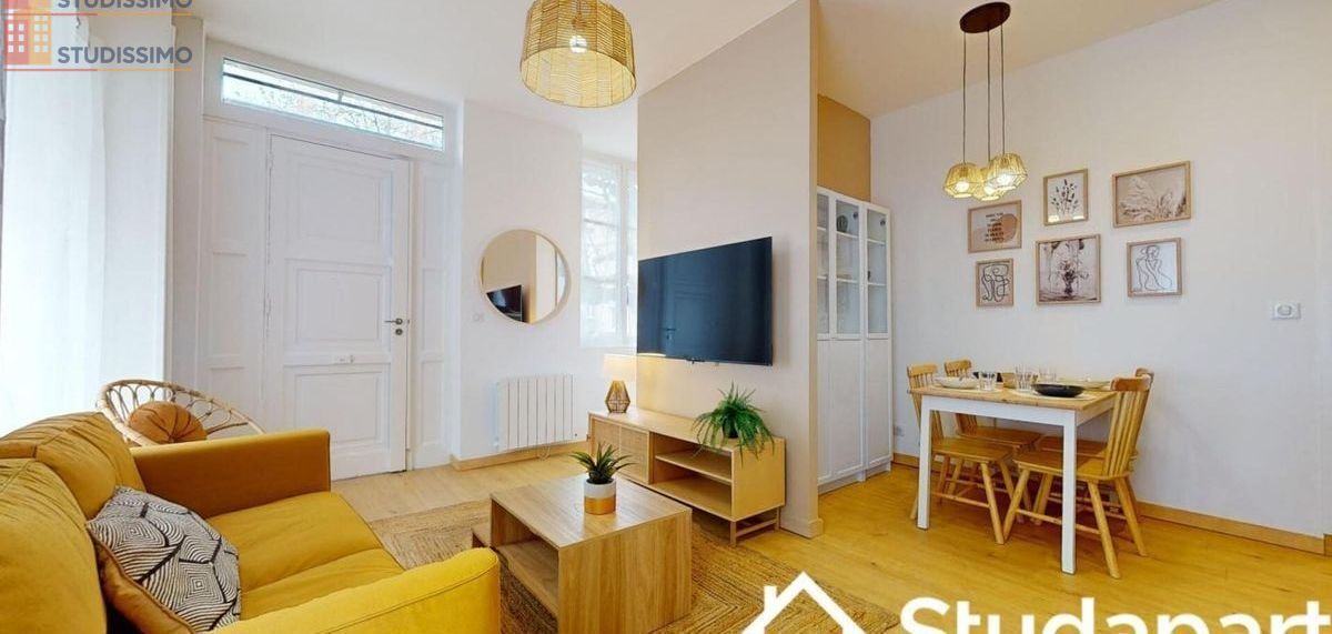 Studio meublé 9m² Saint-Étienne 42000 - Meublé, DPE A - Photo 24