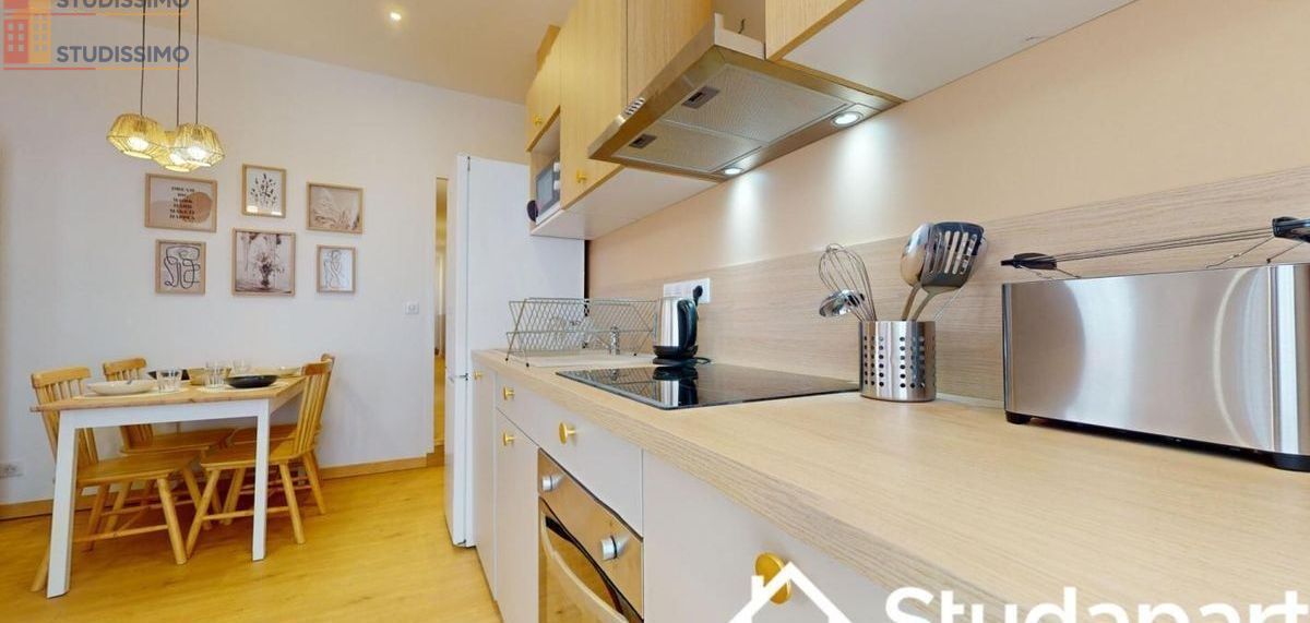 Studio meublé 9m² Saint-Étienne 42000 - Meublé, DPE A - Photo 7