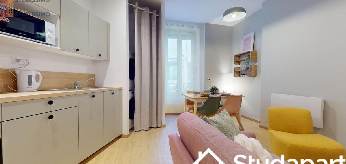 Studio meublé 12m² Saint-Étienne - DPE A, lumineux - Photo 3
