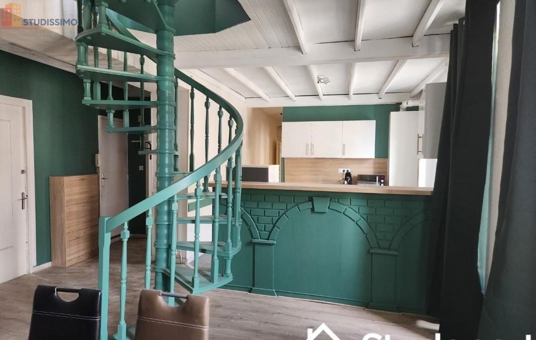 Studio meublé 12m² Saint-Étienne - Calme, 1er étage - Photo 24