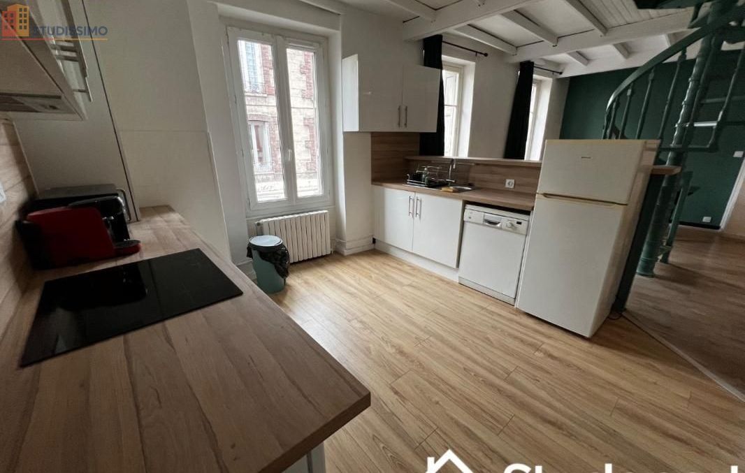 Studio meublé 12m² Saint-Étienne - Calme, 1er étage - Photo 2