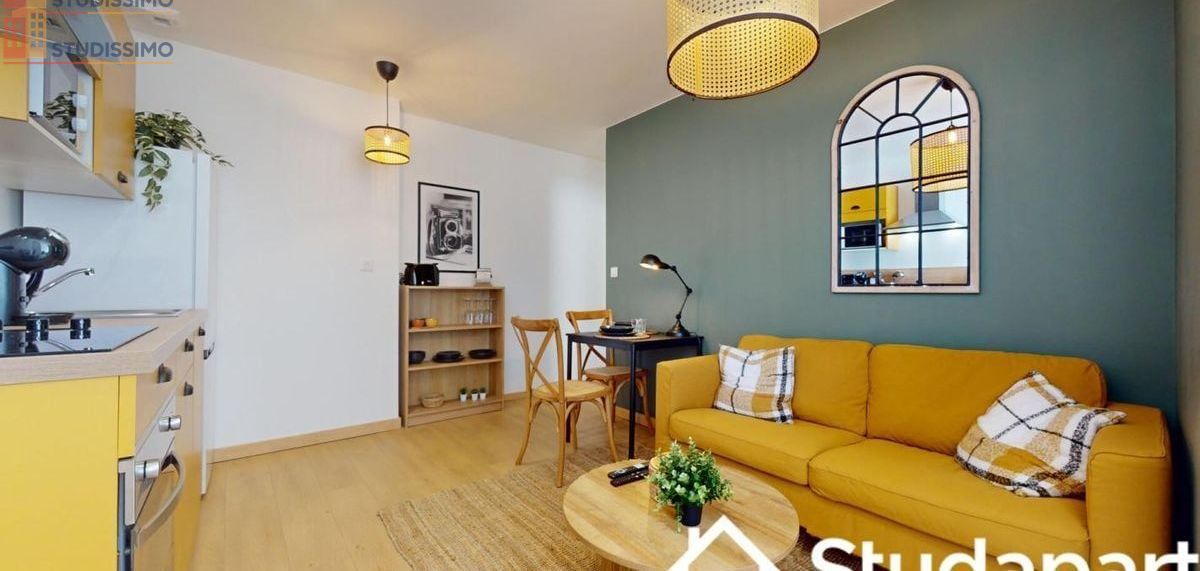 Studio meublé 9m² Saint-Étienne - Meublé, DPE A - Photo 5