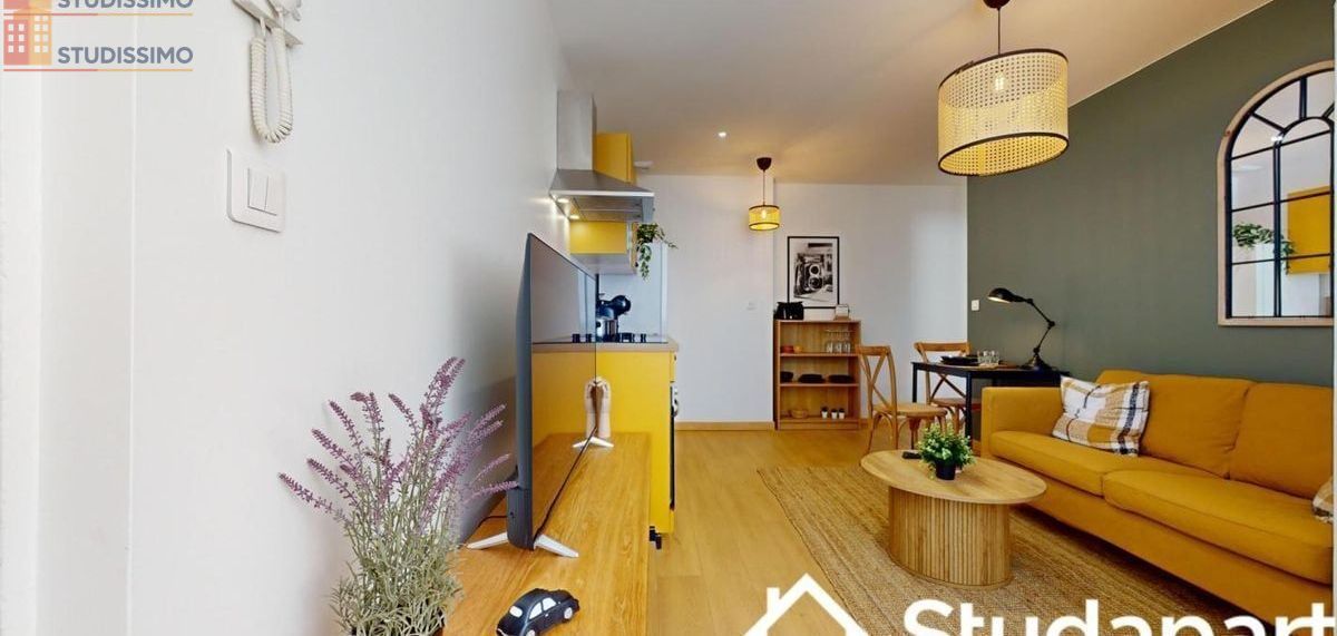 Studio meublé 9m² Saint-Étienne - Meublé, DPE A - Photo 4