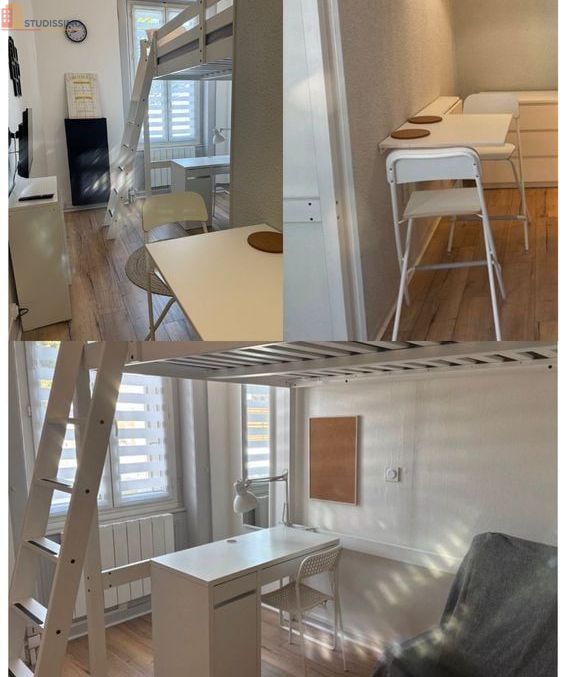Studio meublé 21m² Saint-Étienne 42100 - Meublé, DPE D - Photo 21