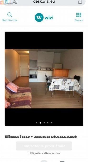 Studio meublé 28m² Firminy - Charmant, calme - Photo 3