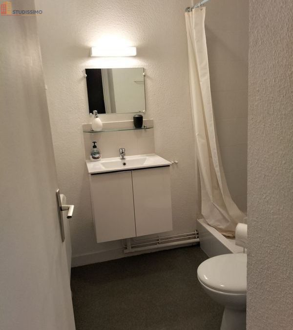 Studio meublé 20m² Saint-Étienne 42100 - Copropriété sécurisée - Photo 1