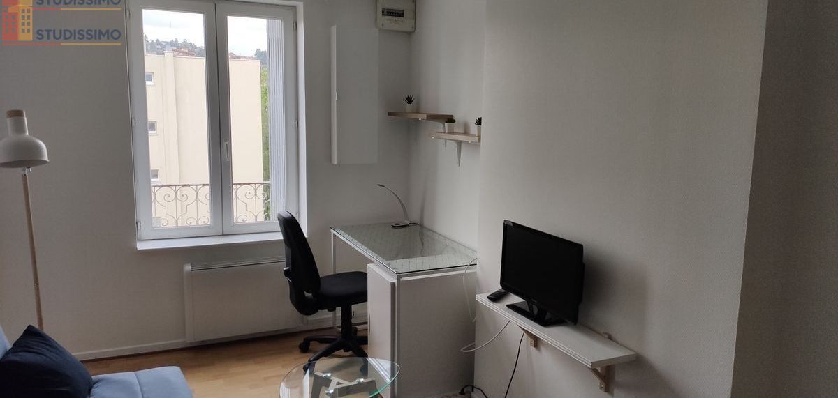 Studio meublé 27m² Saint-Étienne 42100 - Meublé, dernier étage - Photo 11