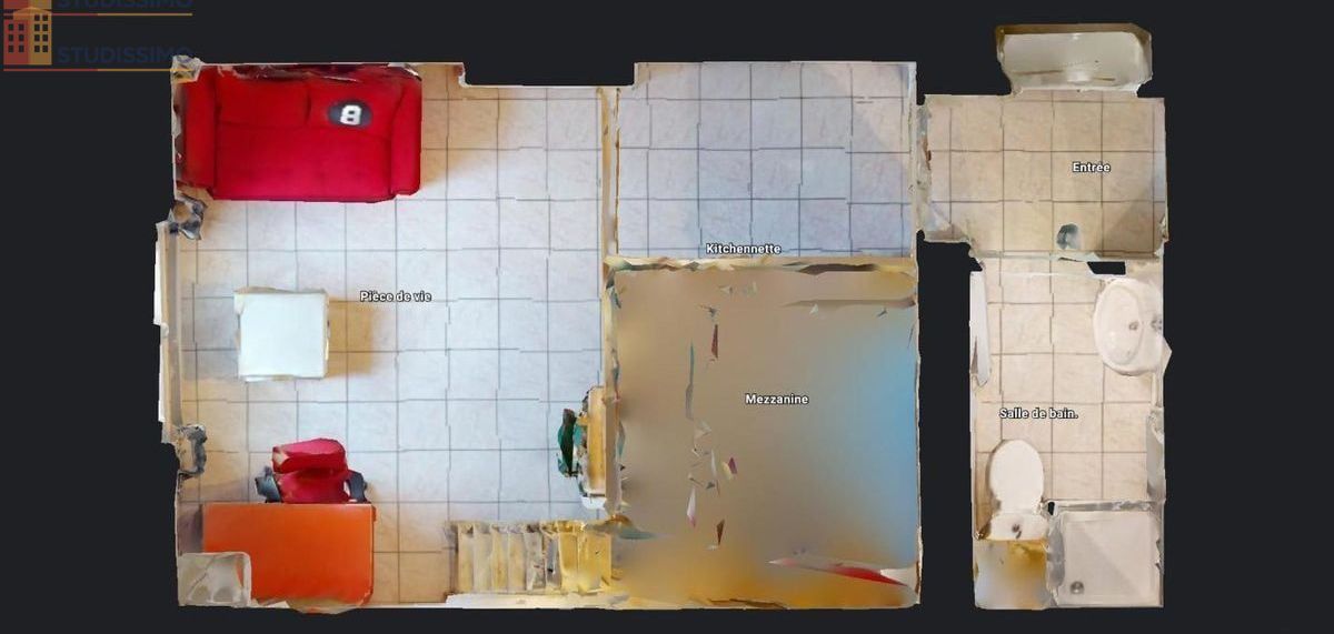 Studio meublé 22m² Saint-Étienne 42100 - Meublé - Photo 3