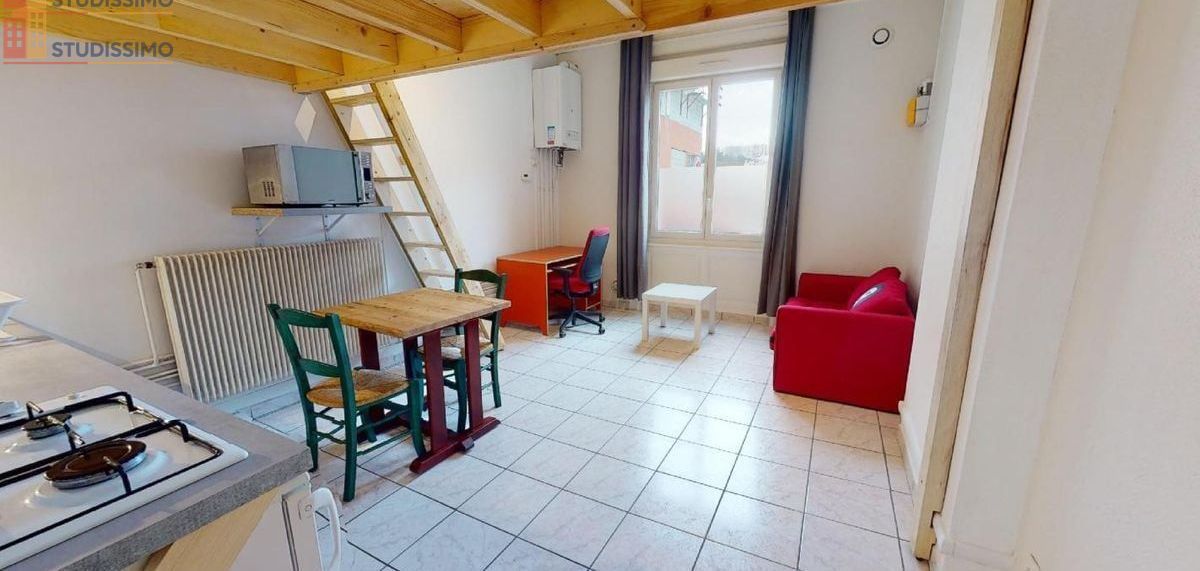 Studio meublé 22m² Saint-Étienne 42100 - Meublé - Photo 1