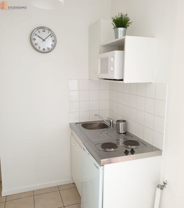 Studio meublé 24m² Saint-Étienne - Lumineux, pour étudiant - Photo 14
