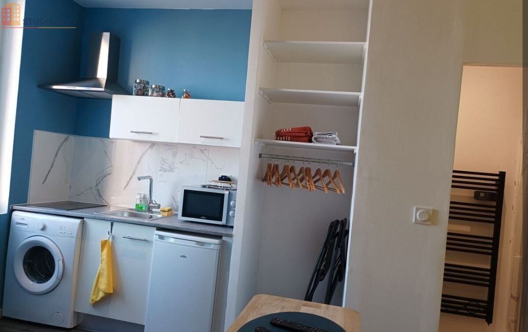 Studio meublé 18m² Saint-Étienne 42100 - Étudiant, lumineux - Photo 4