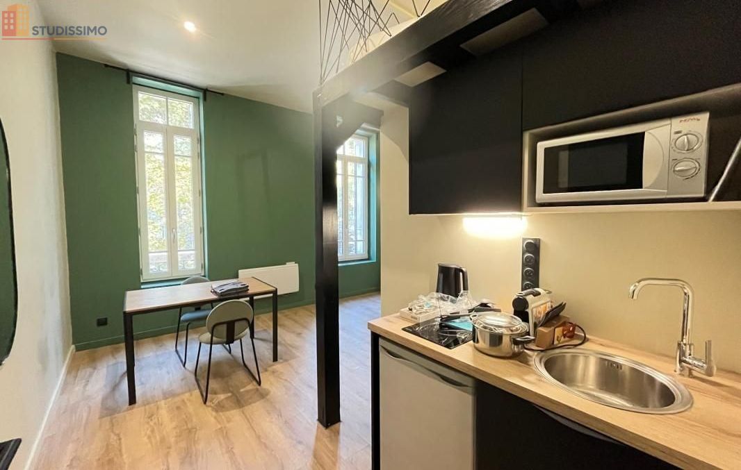 Studio meublé 27m² Saint-Étienne 42000 - Meublé, DPE C - Photo 24