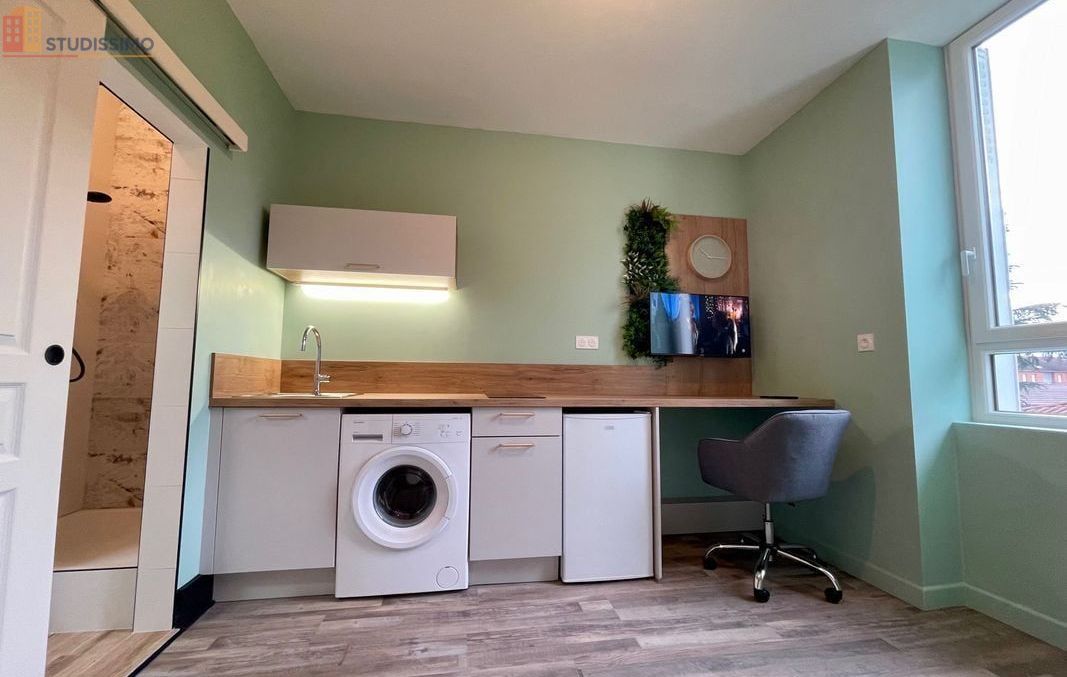 Studio 14m² Roanne 42300 - Meublé, neuf équipé - Photo 5