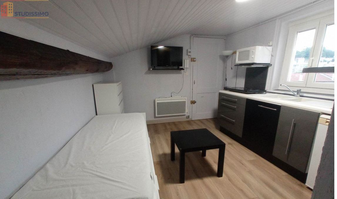 Studio meublé 15m² Saint-Étienne - Vue, idéal étudiant - Photo 7