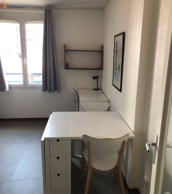 Studio meublé 19m² Saint-Étienne 42100 - Lumineux, étage élevé - Photo 6