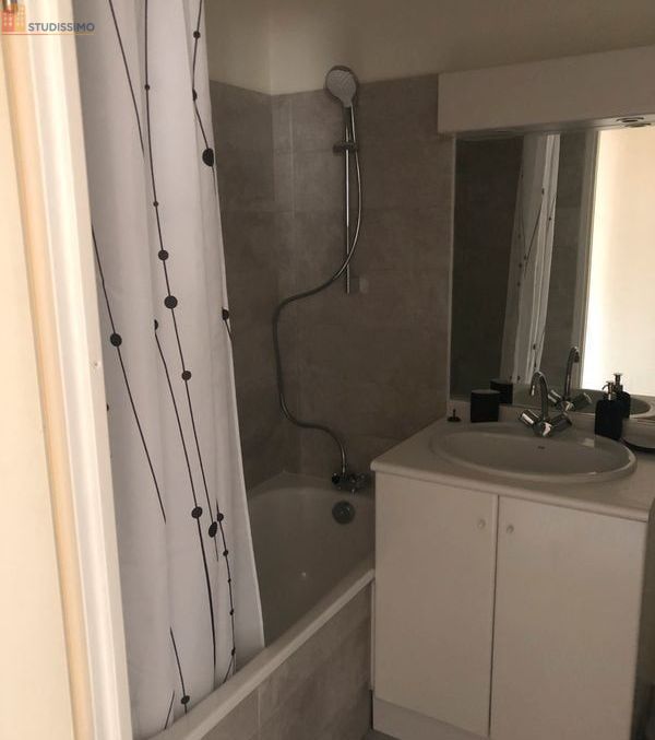 Studio meublé 19m² Saint-Étienne 42100 - Lumineux, étage élevé - Photo 3