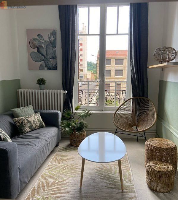 Studio meublé 35m² Saint-Étienne 42000 - Meublé, DPE D - Photo 2