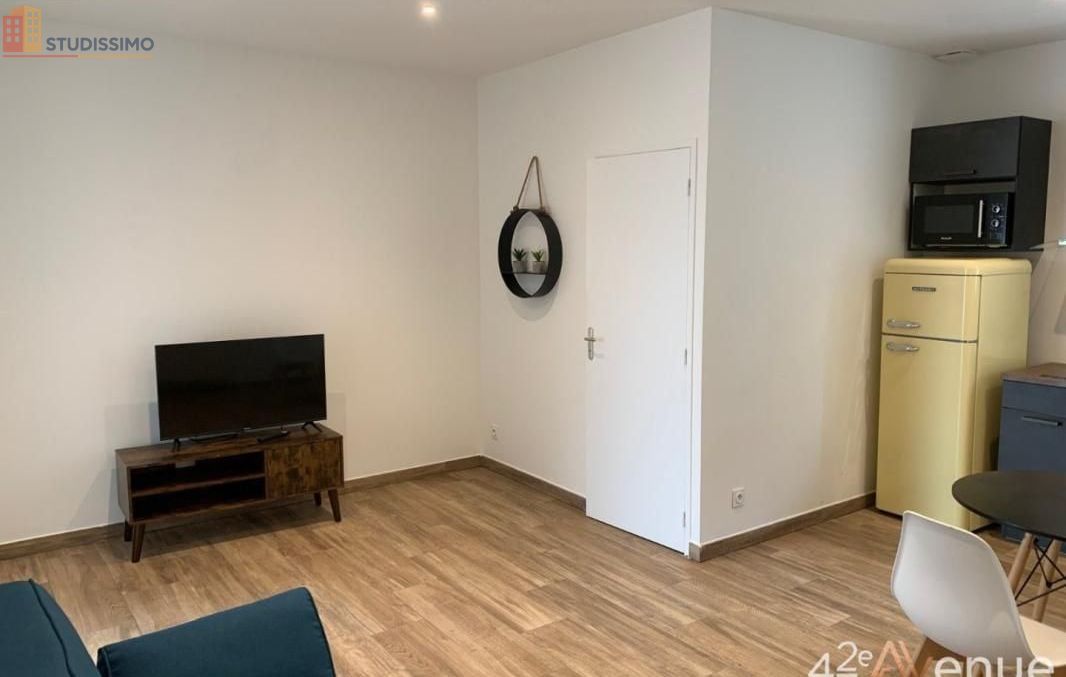 Studio meublé 25m² Saint-Étienne centre - Lumineux - Photo 3