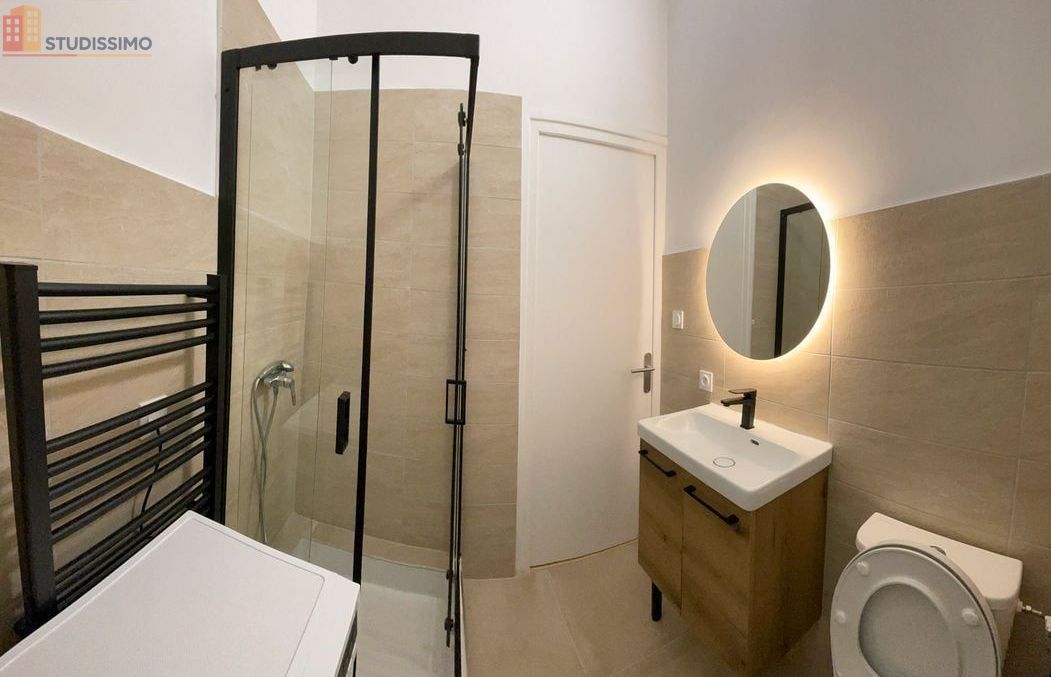 Studio meublé 20m² Saint-Étienne 42100 - Neuf, terrasse privative - Photo 2