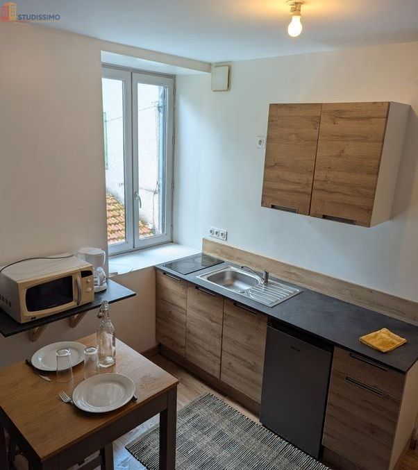 Studio meublé 16m² Roanne - Meublé, DPE D - Photo 1