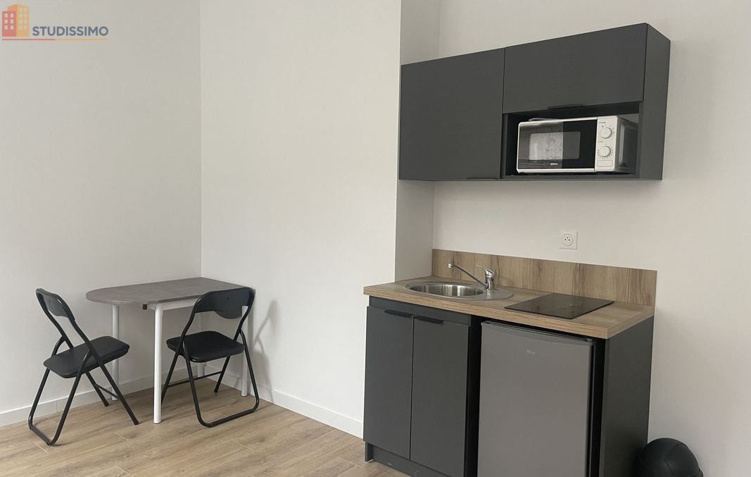Studio meublé 20m² Saint-Étienne 42100 - Meublé, DPE D - Photo 12