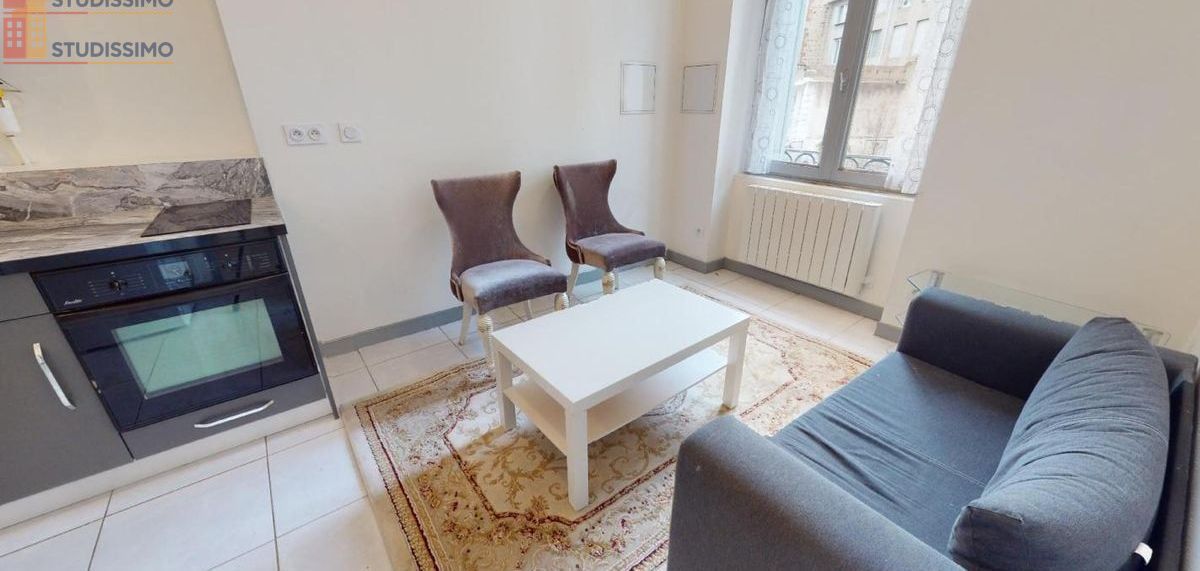 Studio meublé 30m² Saint-Étienne 42000 - Meublé, DPE D - Photo 25