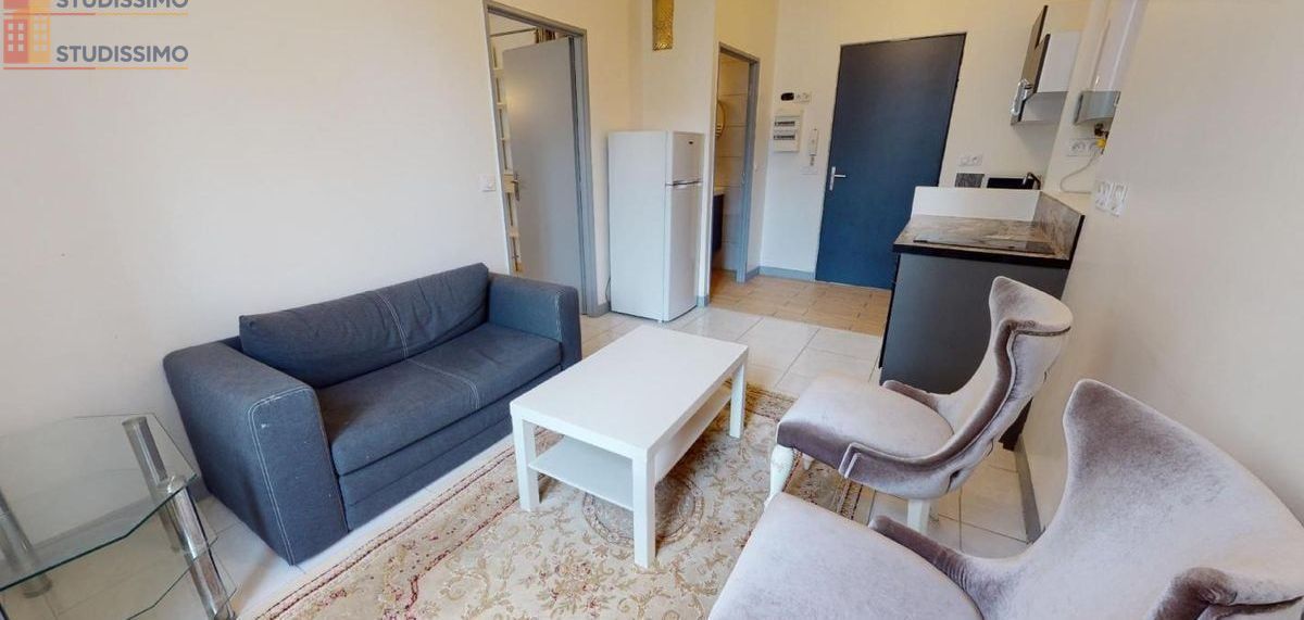 Studio meublé 30m² Saint-Étienne 42000 - Meublé, DPE D - Photo 17