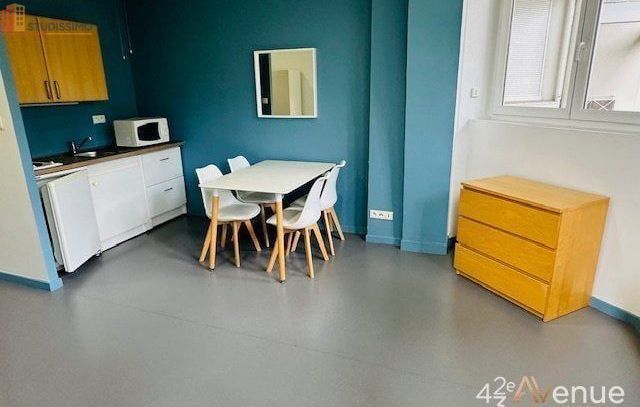 Studio meublé 33m² Saint-Étienne - Meublé, DPE D - Photo 9