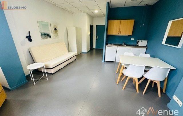 Studio meublé 33m² Saint-Étienne - Meublé, DPE D - Photo 8