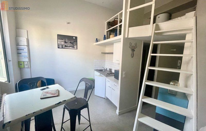 Studio 26m² Saint-Étienne 42100 - Meublé, mezzanine - Photo 9