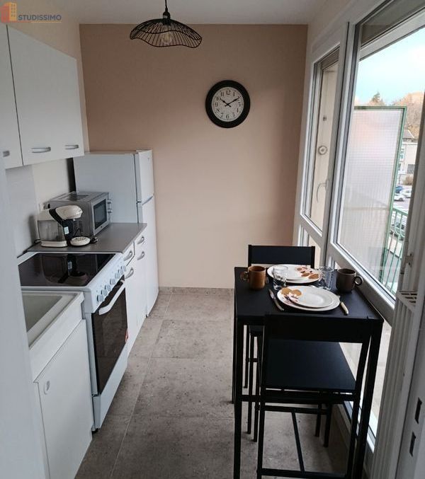 Studio meublé 26m² Saint-Étienne 42100 - Meublé, DPE C - Photo 3