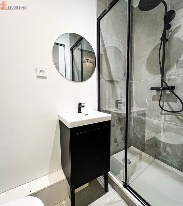 Studio meublé 25m² Saint-Étienne - Refait à neuf - Photo 1