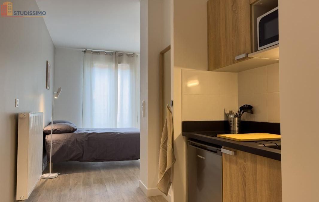 Studio meublé 28m² Nantes 44200 - Meublé, DPE B - Photo 18