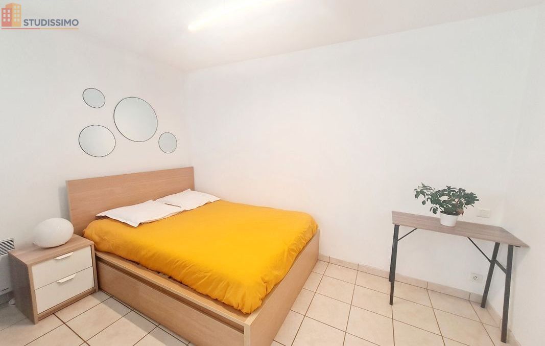 Studio meublé 28m² Nantes 44300 - Parking, piscine - Photo 1