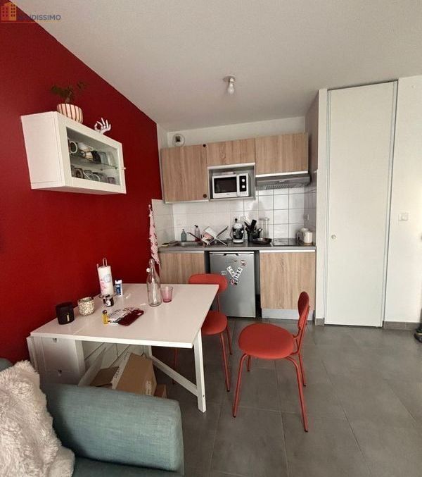 Studio meublé 26m² Saint-Herblain - Terrasse, parking - Photo 1