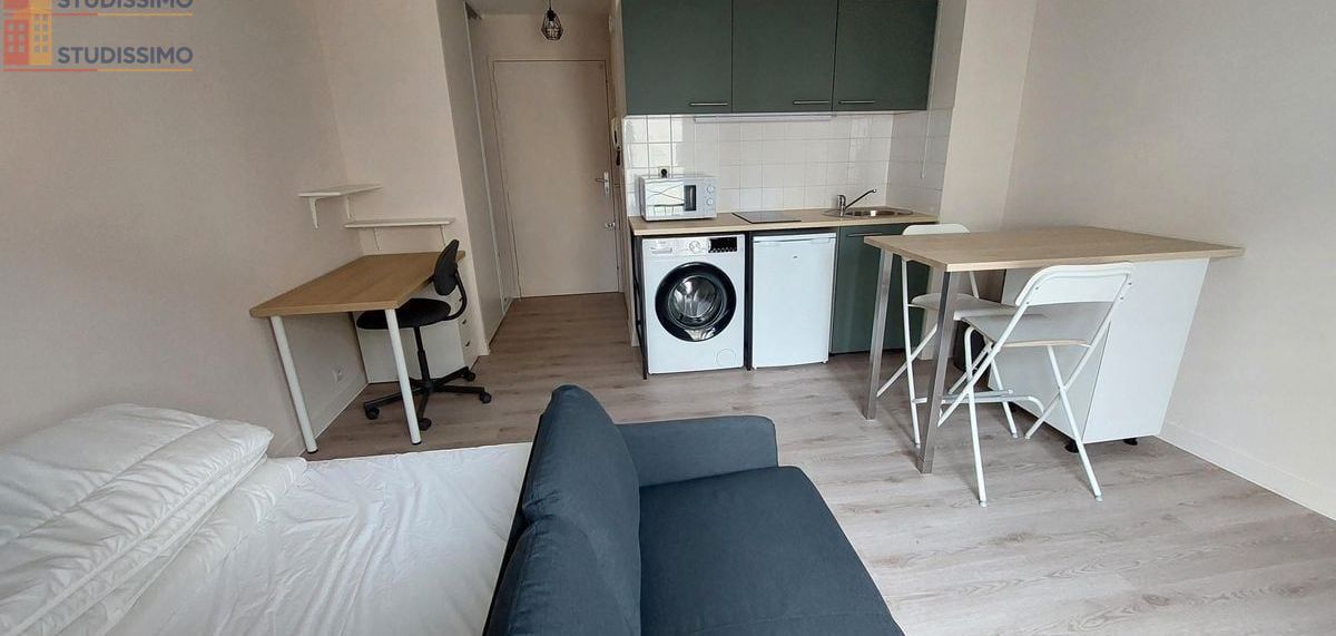 Studio meublé 21m² Nantes 44200 - Meublé, Ile de Nantes - Photo 4