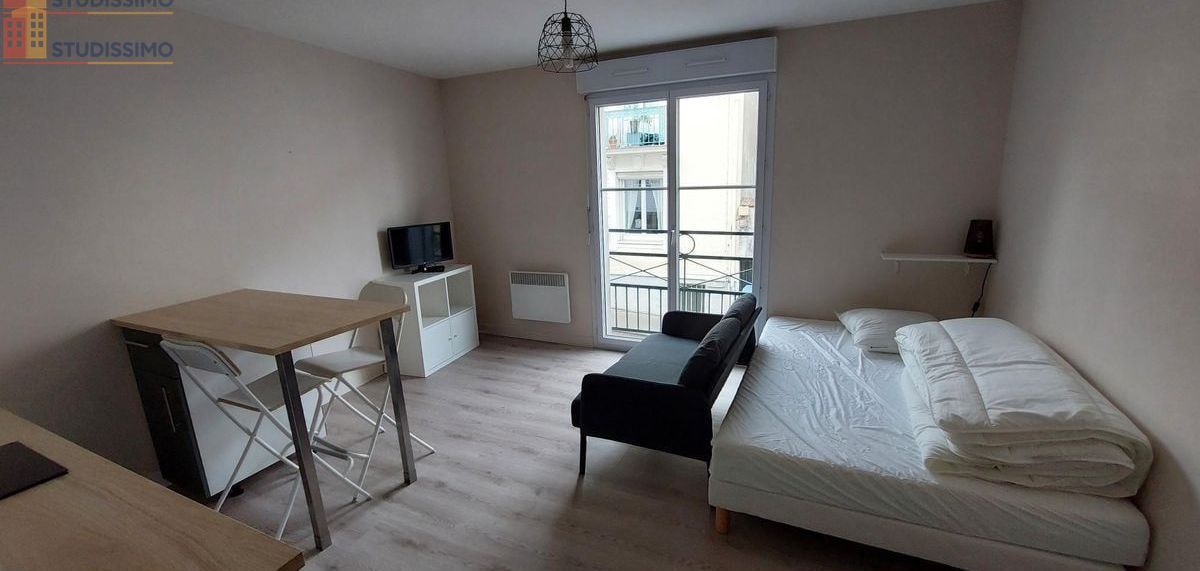 Studio meublé 21m² Nantes 44200 - Meublé, Ile de Nantes - Photo 2