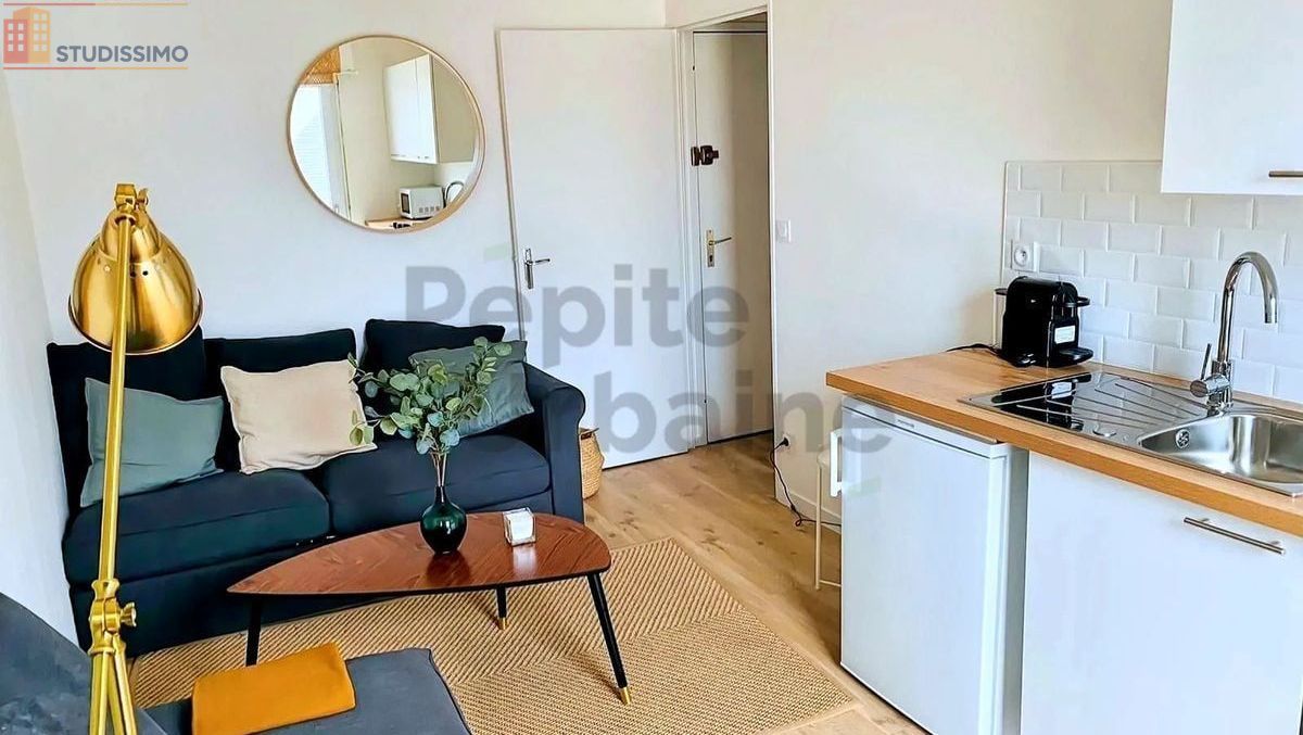 Studio meublé 18m² Nantes 44100 - Étage élevé, lumineux - Photo 3