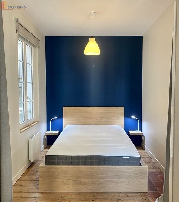 Studio meublé 33m² Nantes centre - Meublé, 2e étage - Photo 2