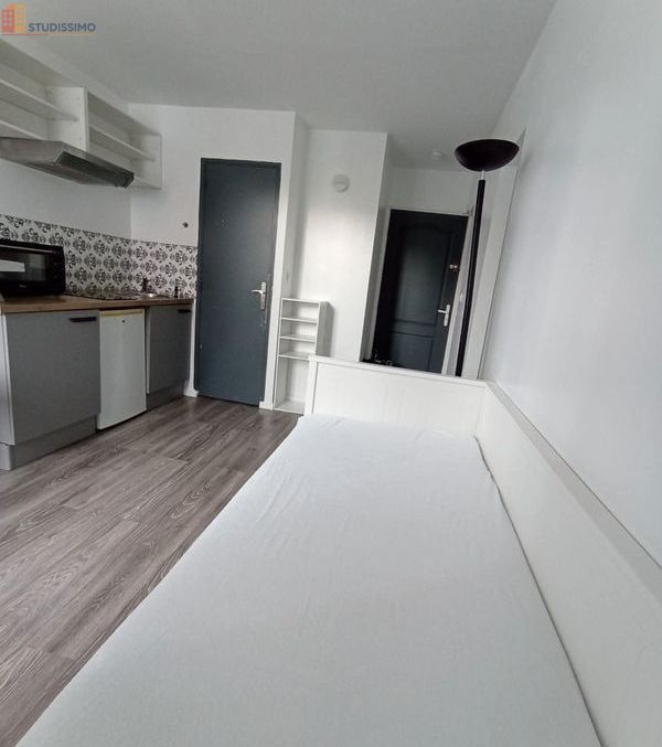 Studio meublé 15m² Nantes 44300 - Meublé, centre-ville - Photo 1