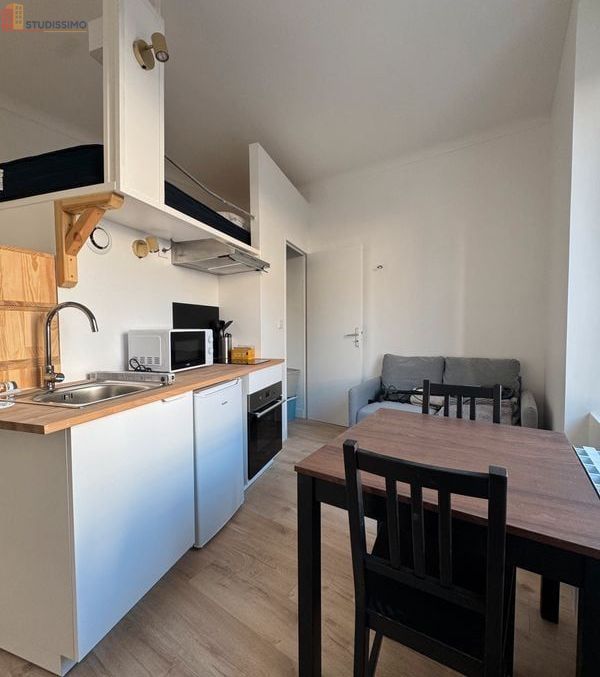 Studio 12m² Nantes centre - Meublé, DPE D - Photo 13