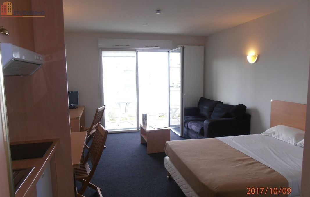 Studio meublé 28m² Saint-Sébastien-sur-Loire - Balcon, lumineux - Photo 0