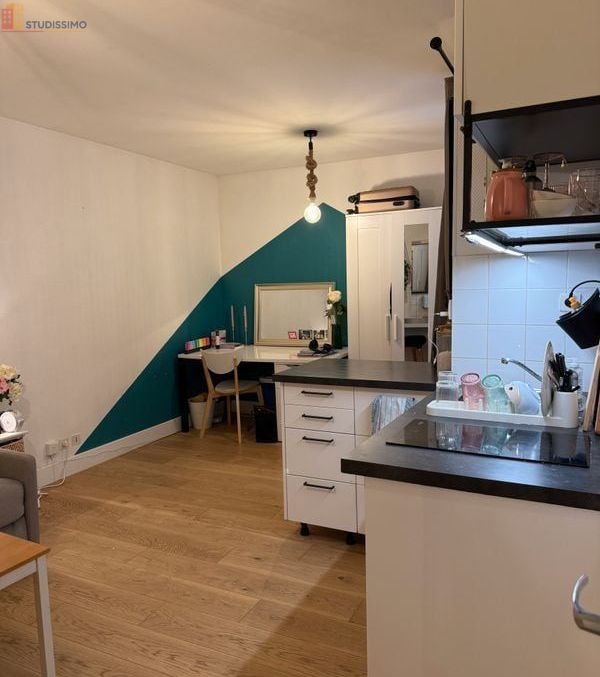 Studio meublé 25m² Nantes centre - Meublé, rue du Marais - Photo 3