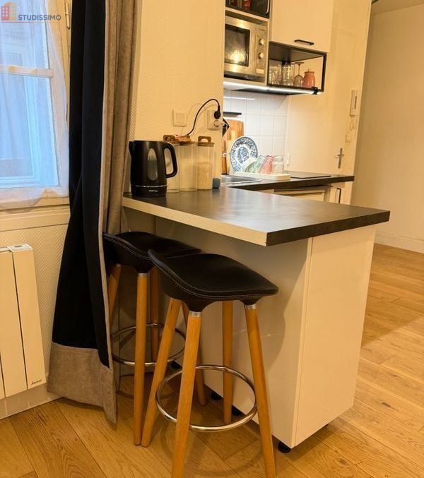 Studio meublé 25m² Nantes centre - Meublé, rue du Marais - Photo 1