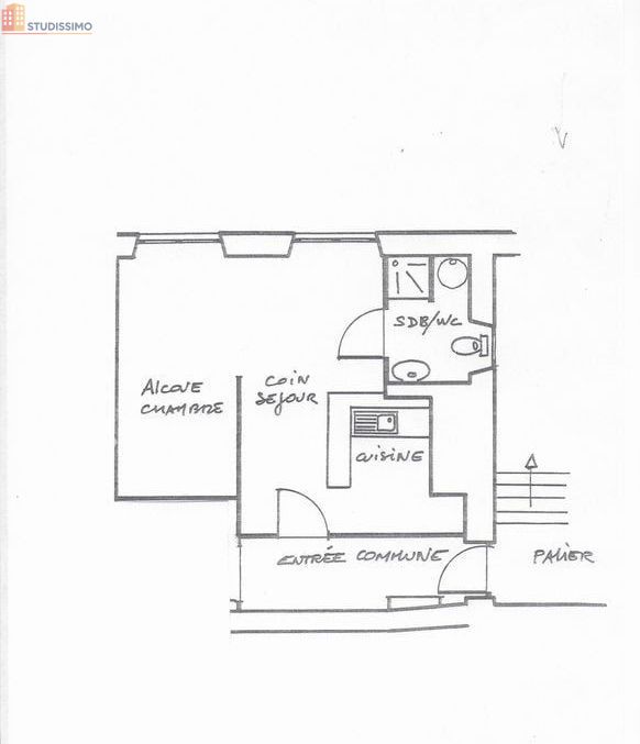 Studio 25m² Nantes centre - Meublé, proche Place de la Bourse - Photo 3