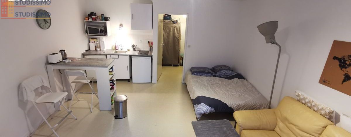 Studio meublé 31m² Nantes 44300 - Garage, lumineux - Photo 2