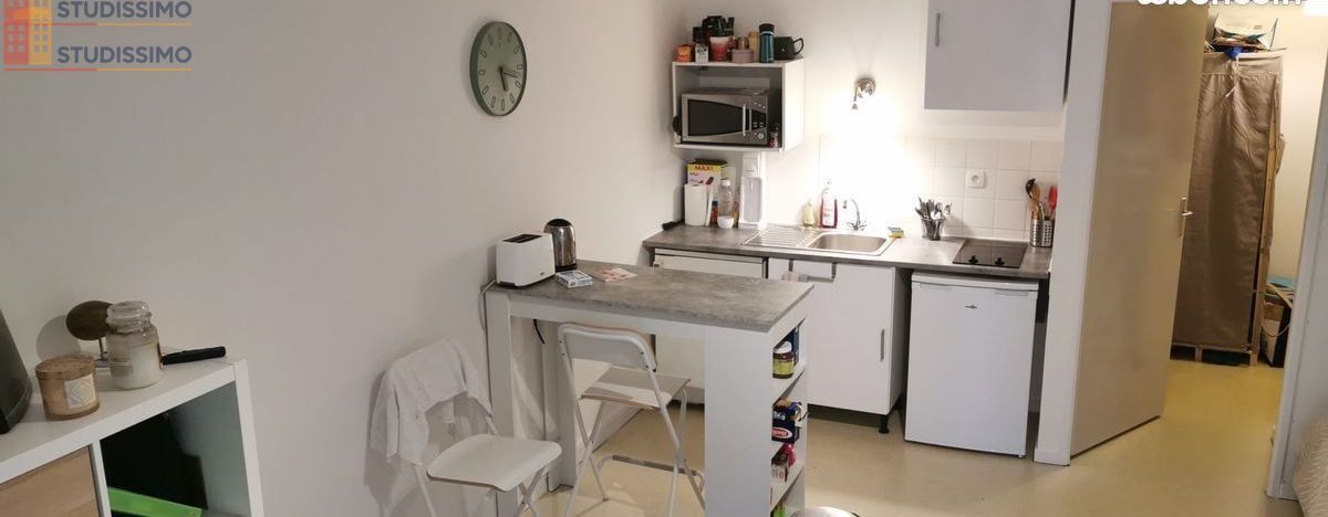 Studio meublé 31m² Nantes 44300 - Garage, lumineux - Photo 1