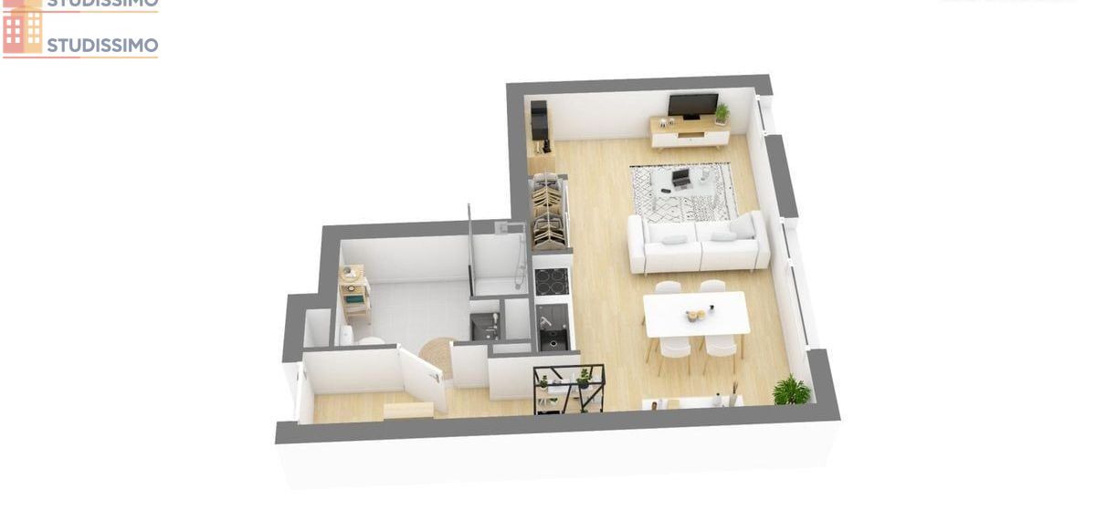 Studio 35m² Nantes 44300 - Photo 4