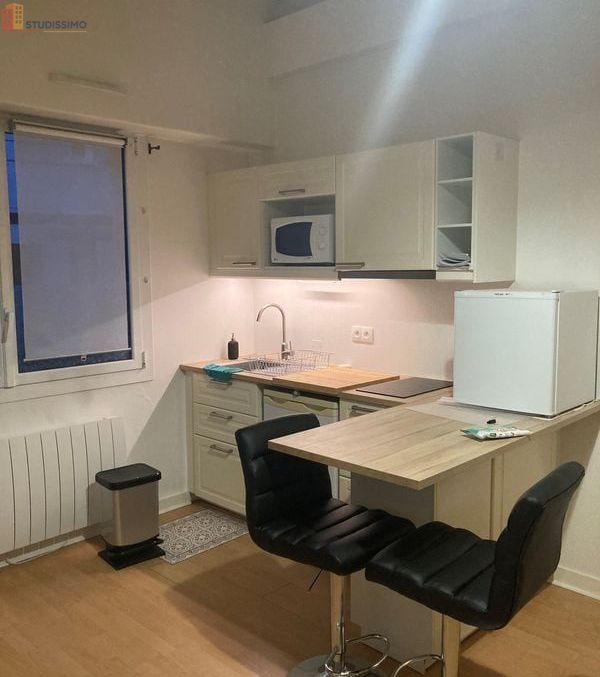 Studio meublé 23m² Nantes 44100 - Meublé, disponible fin mai - Photo 3